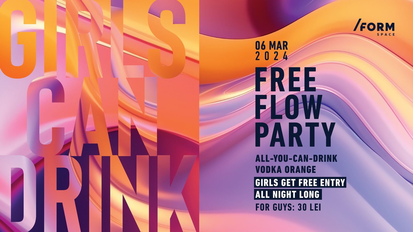 girls-can-drink-free-flow-party-at-form-space-onevent
